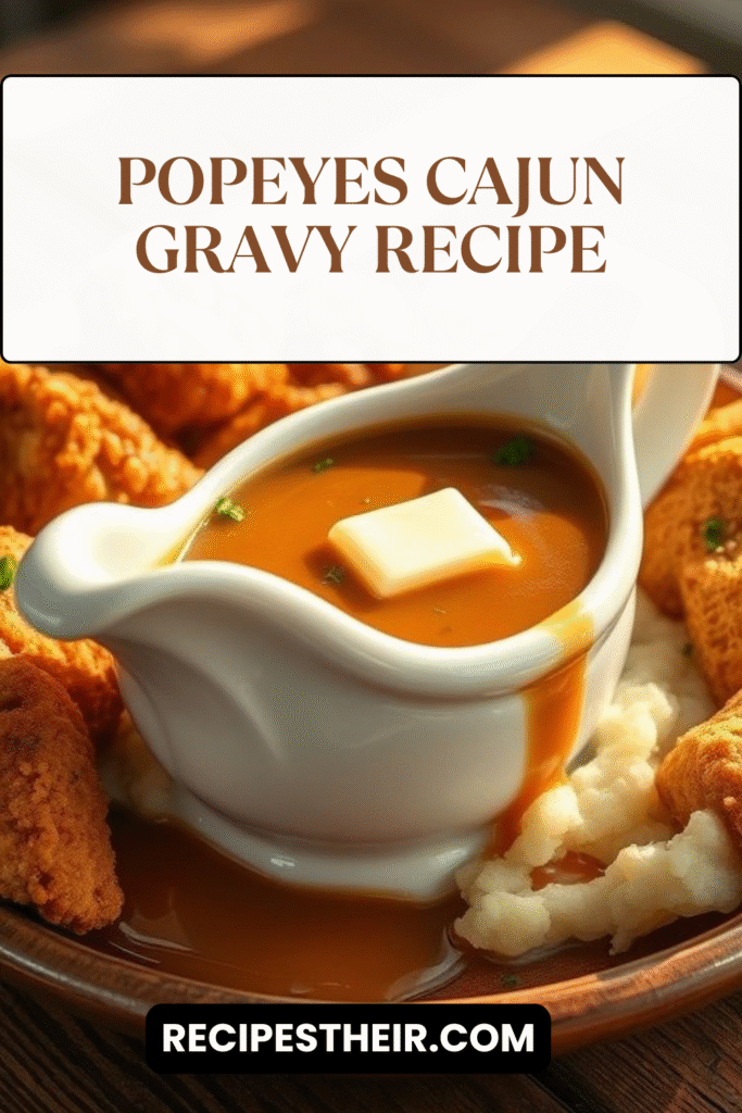 Popeyes Cajun Gravy Recipe