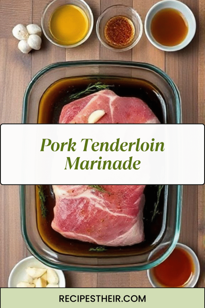 Pork Tenderloin Marinade