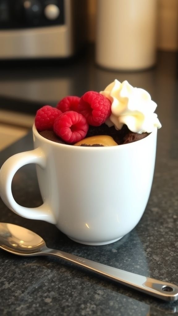 Premier Protein Chocolate Mug Cake