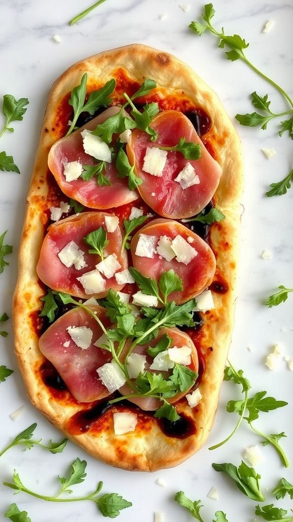 Prosciutto & Arugula Pizza
