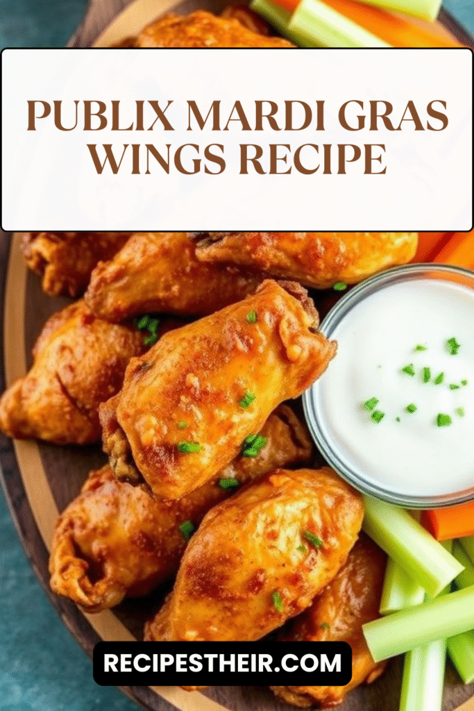 Publix Mardi Gras Wings Recipe