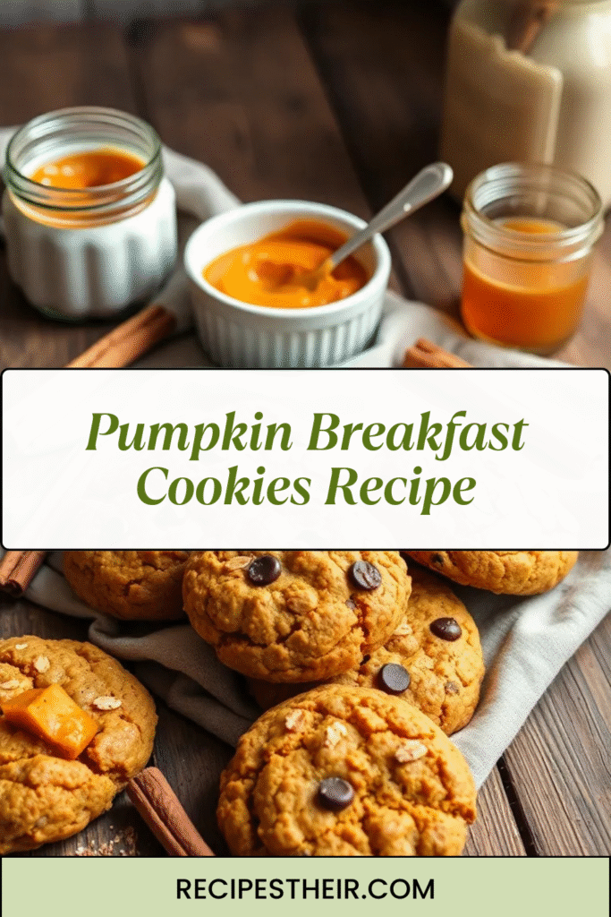 Pumpkin Breakfast Cookies Recipe