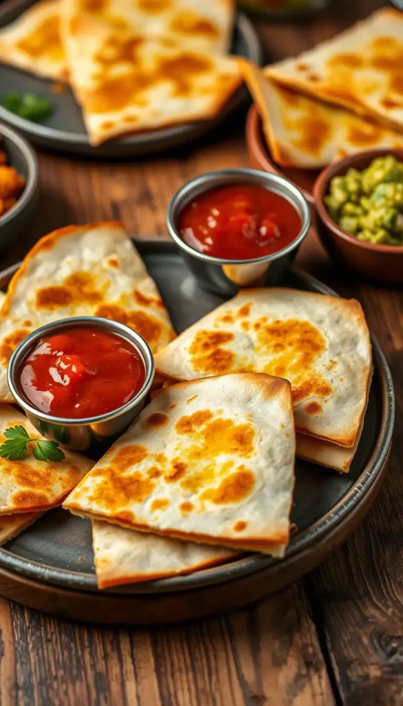 Quesadilla Triangles