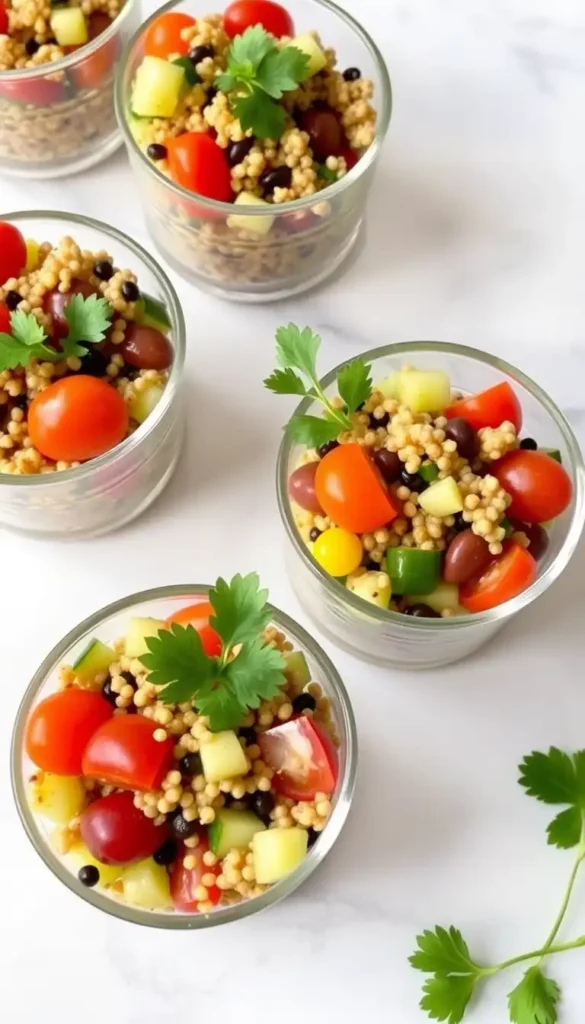 Quinoa Salad Cups