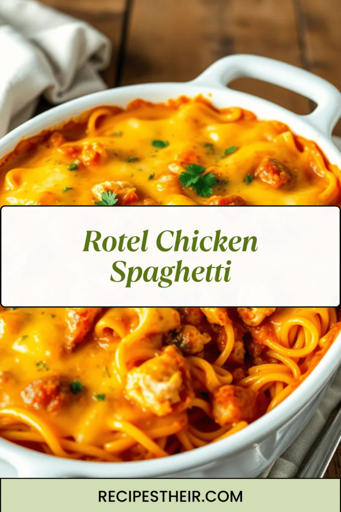 Rotel Chicken Spaghetti