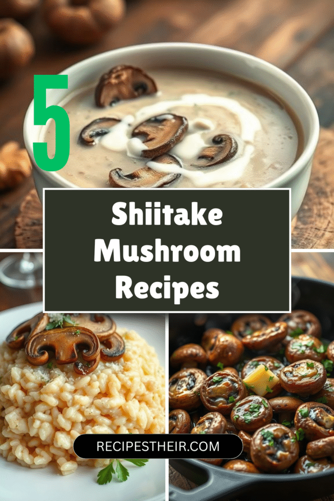 Shiitake Mushroom Recipes