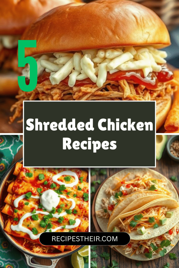 Shredded Chicken Recipes
