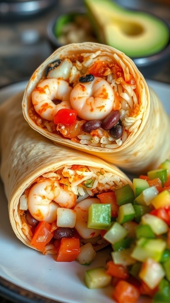 Shrimp Burritos