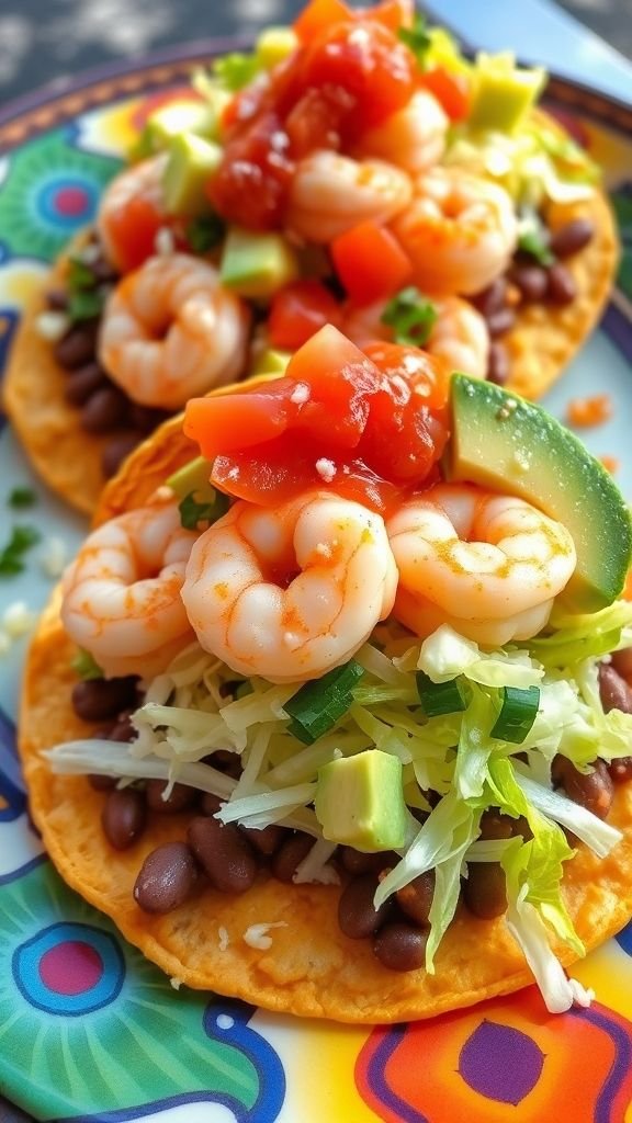 Shrimp Tostadas