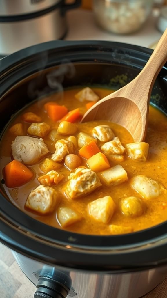 Slow Cooker Chicken Curry