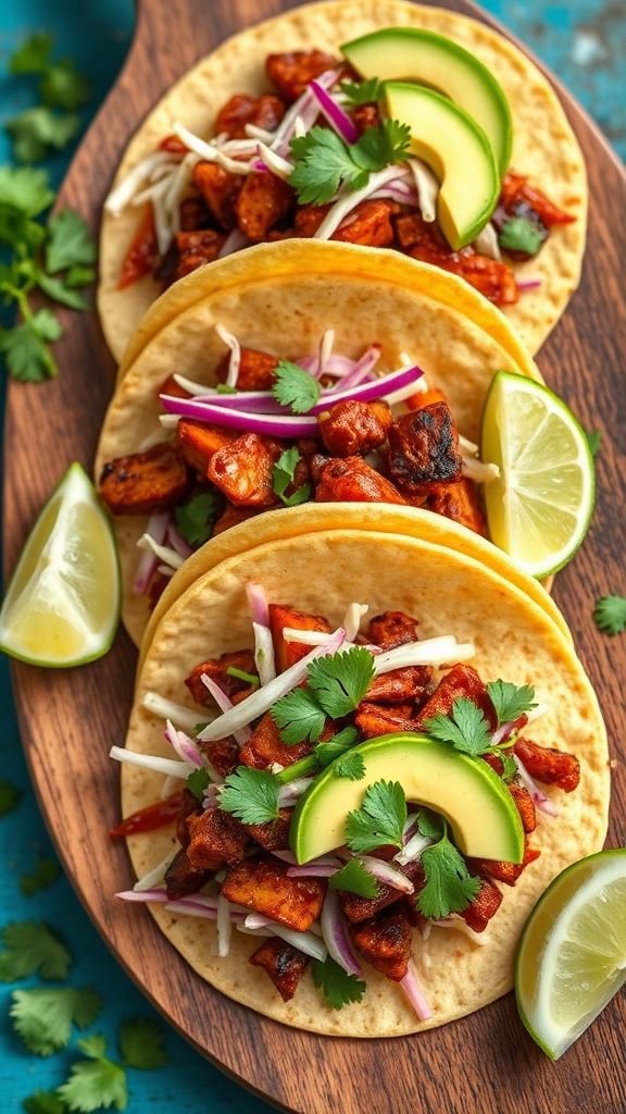 Smoky BBQ Jackfruit Tacos