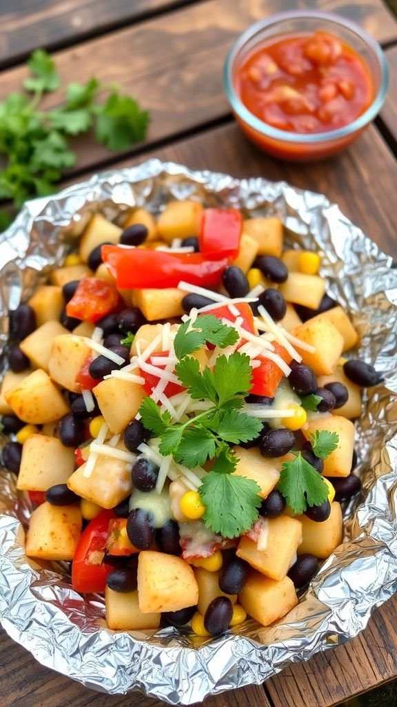 Southwest Foil Potatoes