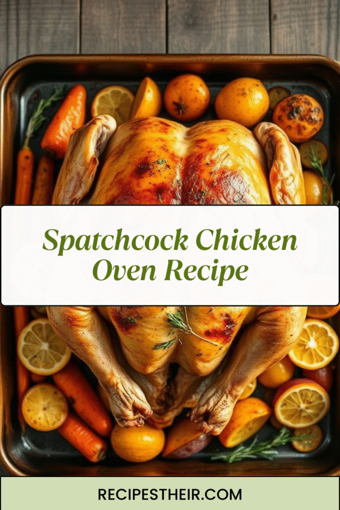 Spatchcock Chicken Oven Recipe