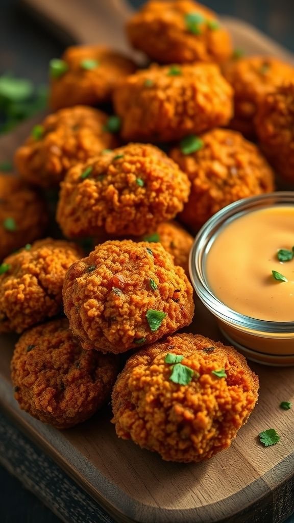 Spicy Cajun Fried Mushrooms