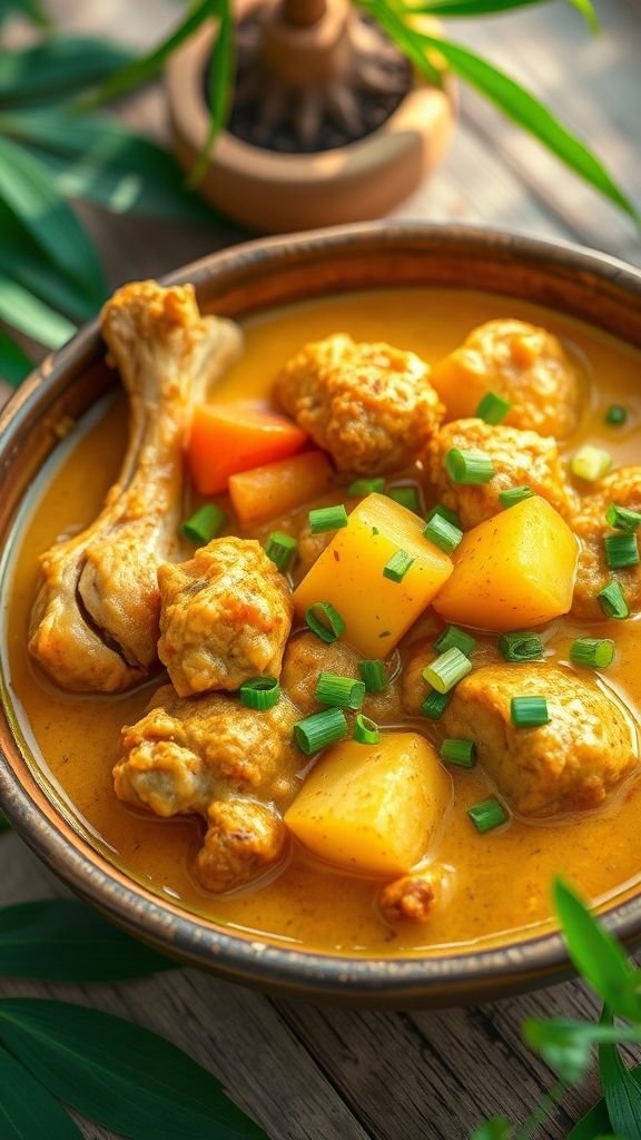 Spicy Jamaican Curry Chicken