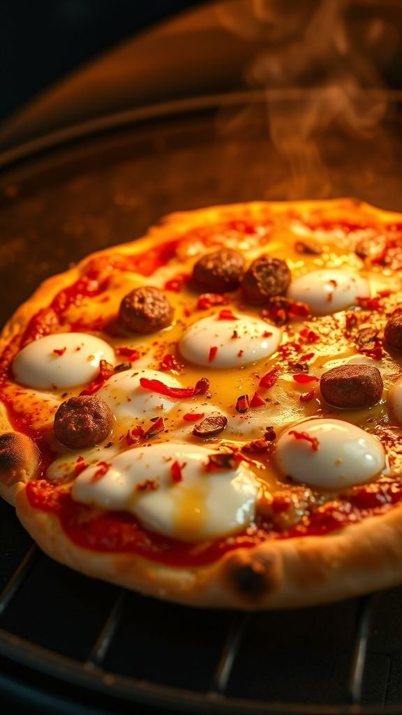 Spicy Sausage & Hot Honey Pizza