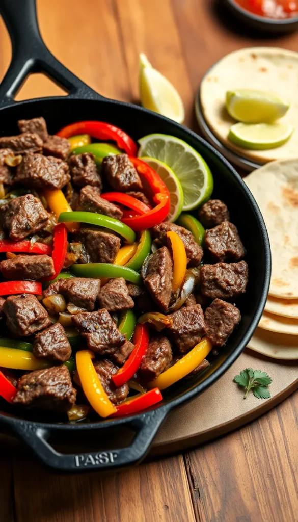 Steak Fajitas