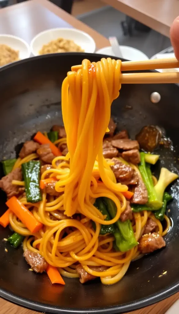 Steak Stir-Fried Noodles