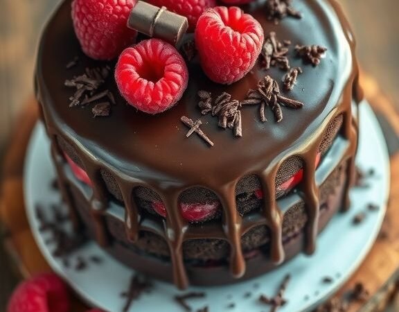 Raspberry Chocolate Cake: The Ultimate Decadent Dessert
