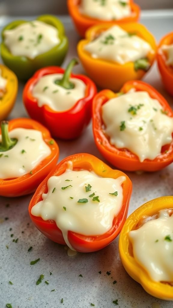 Stuffed Mini Bell Peppers