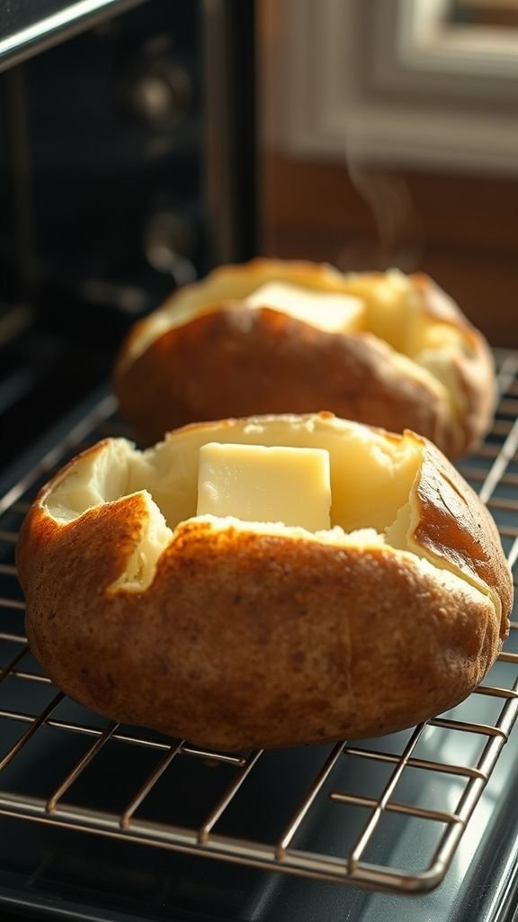 Toaster Oven Baked Potatoes