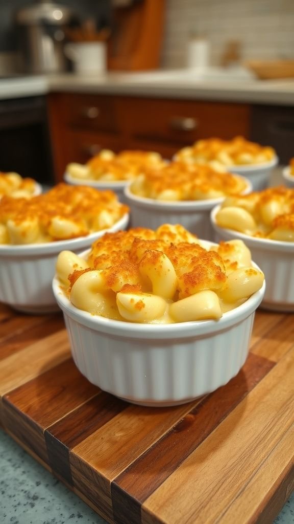 Toaster Oven Mac and Cheese Cups