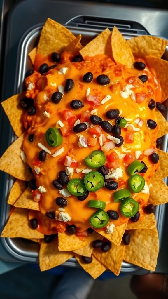 Toaster Oven Nachos