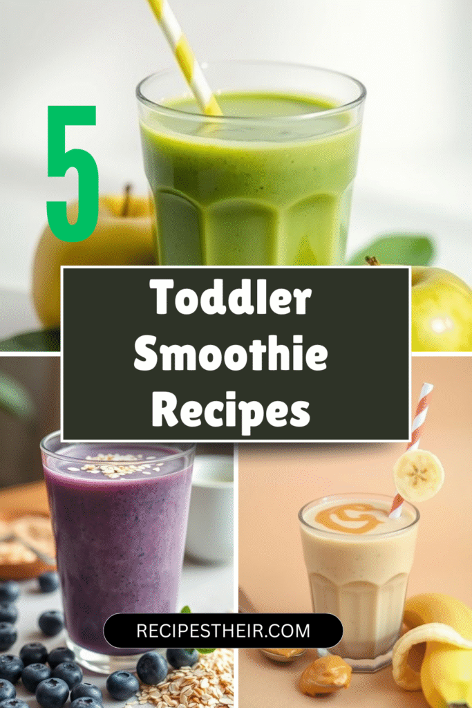 Toddler Smoothie Recipes