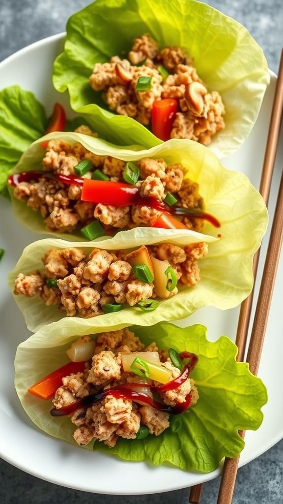 Turkey Lettuce Wraps