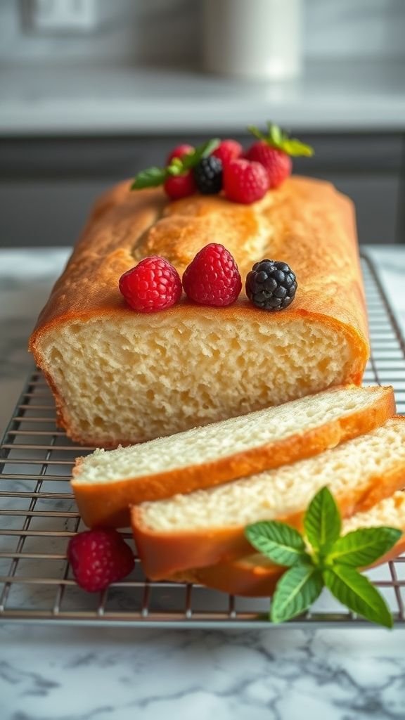 Vanilla Pound Cake Loaf