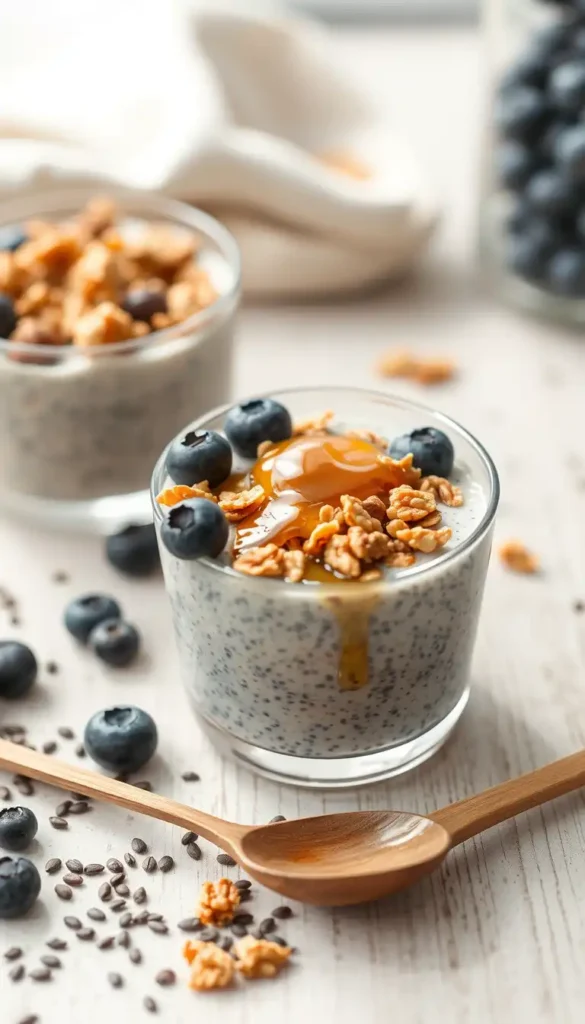 Vanilla Protein Chia Pudding