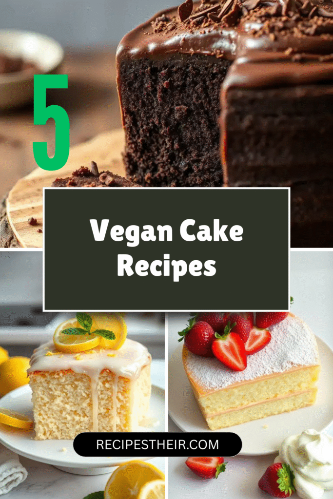 Vegan Cake Recipes