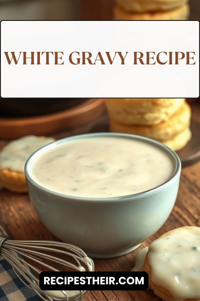 White Gravy Recipe