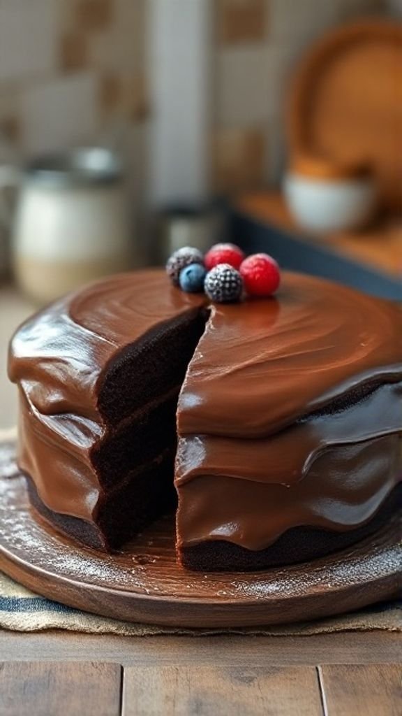 Buttermilk Chocolate Cake – Moist, Rich, and Irresistible