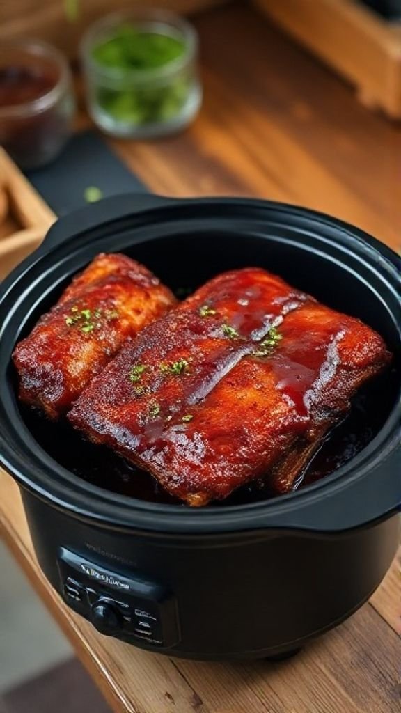 The Best Ribs in Crockpot: Fall-Off-the-Bone Tender & Flavorful