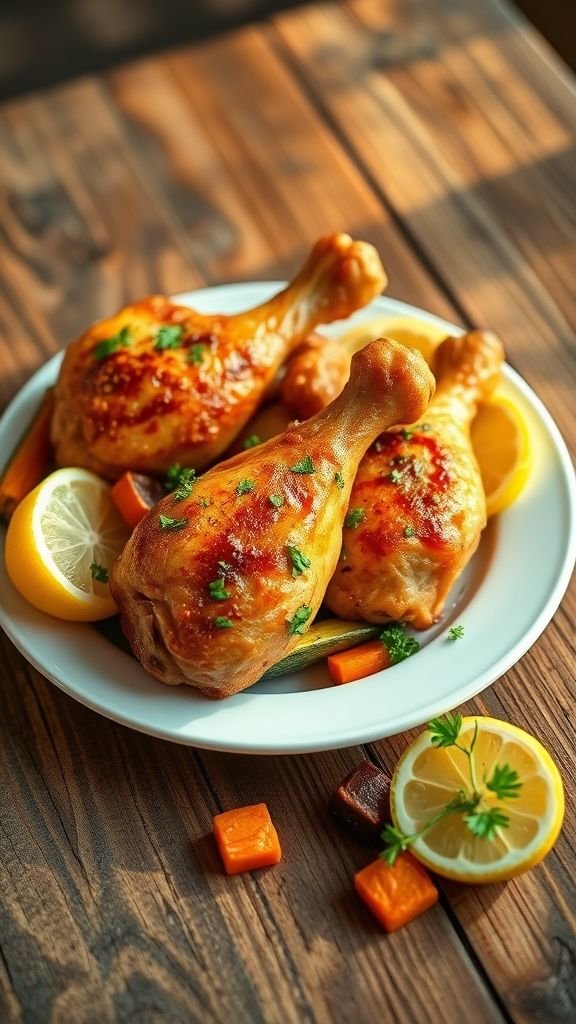 Baked Drumsticks Oven Recipe – Crispy, Juicy, and Easy!
