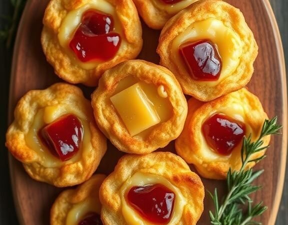 Cheesy Thumbprint Appetizers: The Perfect Party Bite