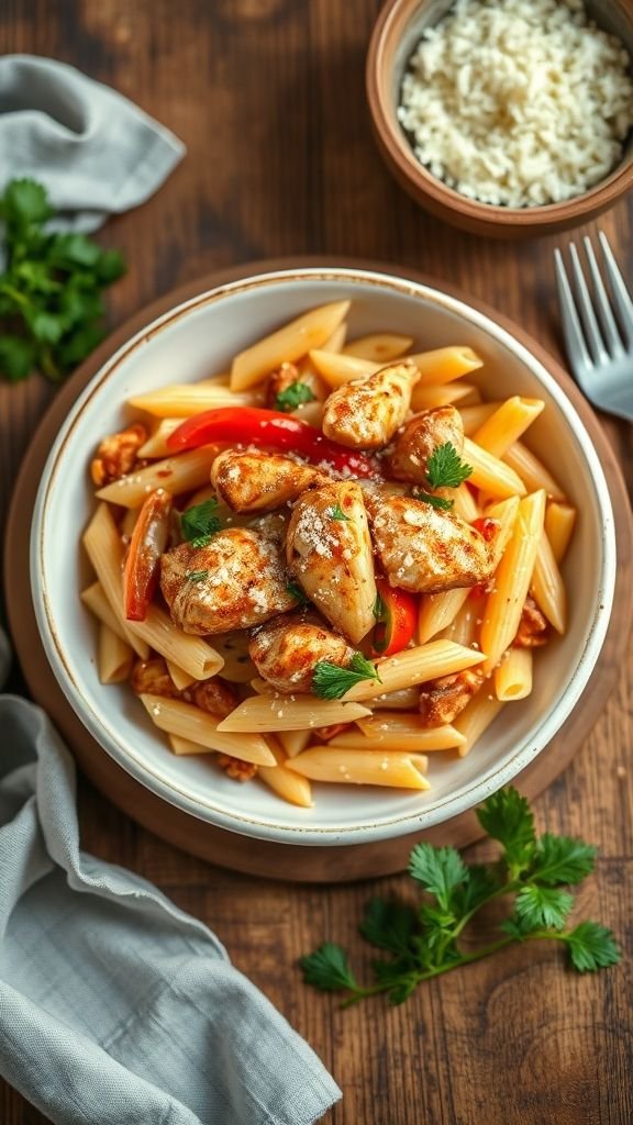 Chicken Cajun Pasta – A Flavor-Packed Comfort Dish
