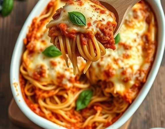 Baked Spaghetti Recipe: The Ultimate Comfort Food You’ll Love