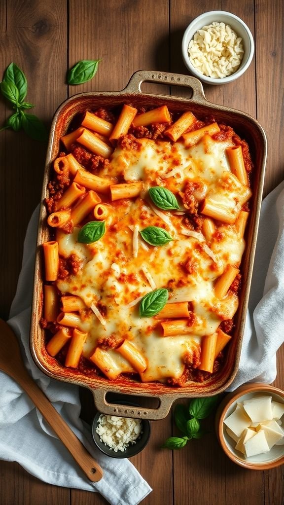 Baked Ziti with Ground Beef and Ricotta: The Ultimate Comfort Food