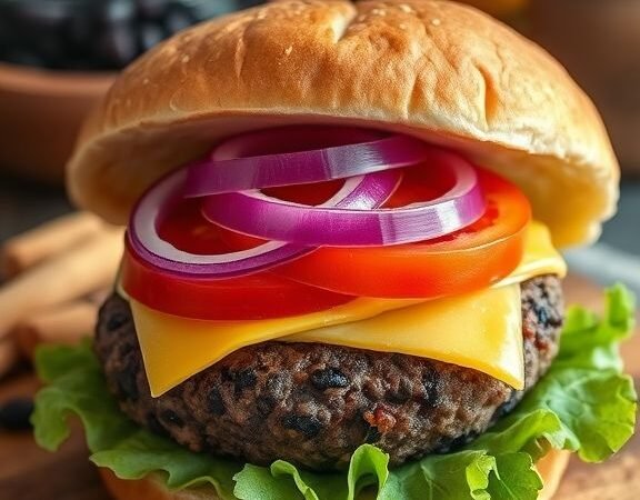 The Best Black Bean Burger Recipe – Flavorful, Healthy, and Easy to Make