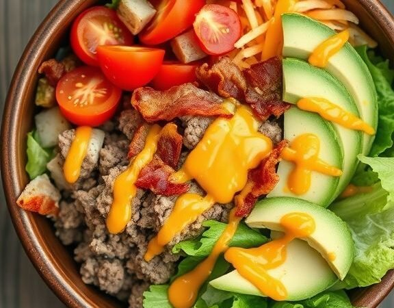 Burger Bowls Recipe: The Ultimate Low-Carb, Flavor-Packed Dinner