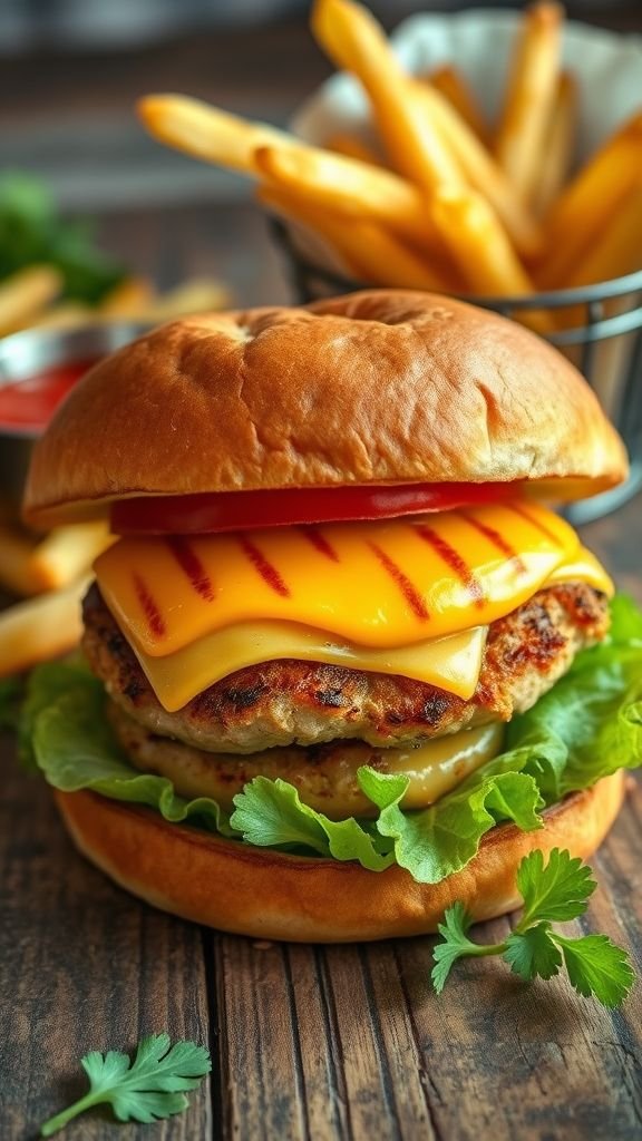 Juicy and Flavorful Chicken Burger Recipe (Easy & Homemade)