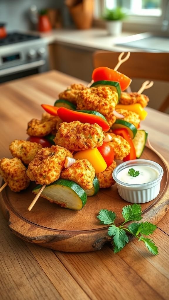 Why You’ll Love This Chicken Nugget Vegetable Kabobs Recipe