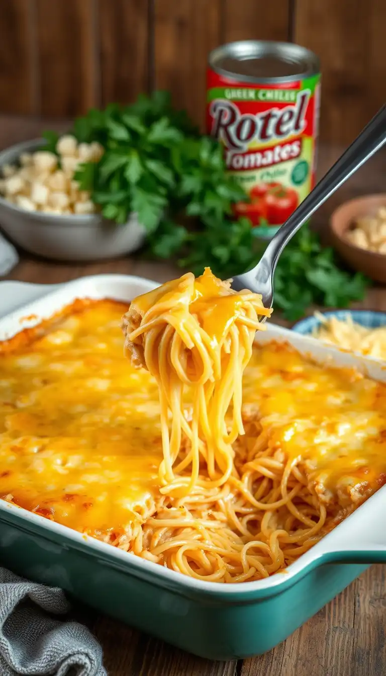 Chicken Spaghetti Recipe with Rotel: A Comfort Food Classic