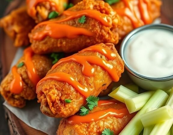 The Ultimate Chicken Wings Recipe: Crispy, Juicy, and Packed with Flavor