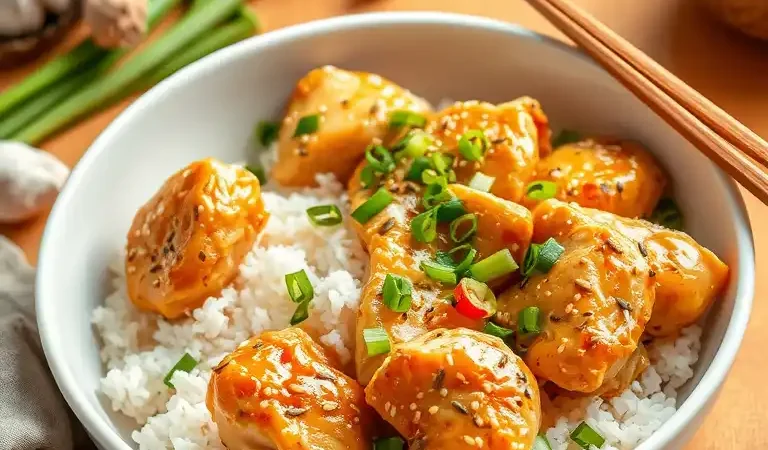 Chinese Coconut Chicken Recipe – A Creamy, Flavorful Asian-Inspired Dish