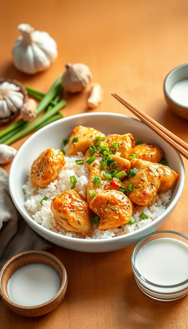 Chinese Coconut Chicken Recipe – A Creamy, Flavorful Asian-Inspired Dish