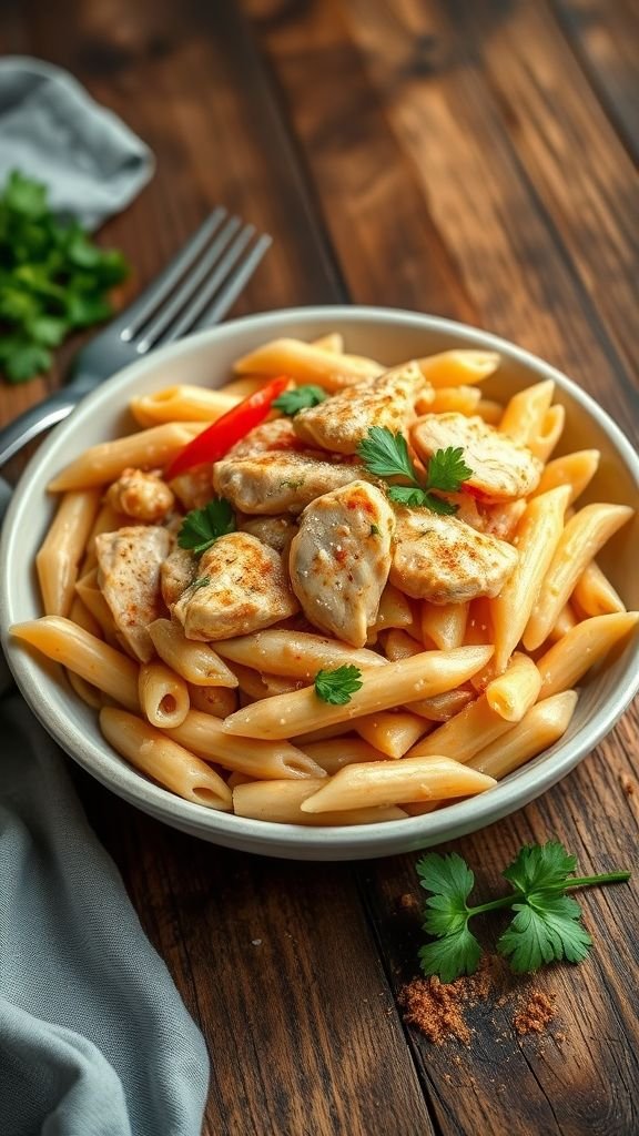 Creamy Cajun Chicken Pasta: A Flavor-Packed Dinner You’ll Crave