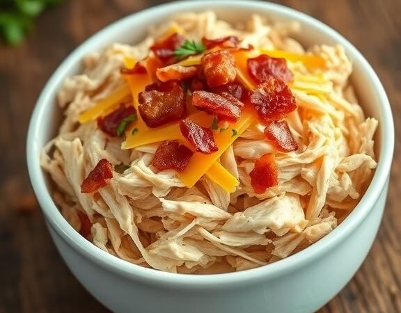 Crockpot Cracked Chicken Recipe: Easy, Creamy, and Irresistible